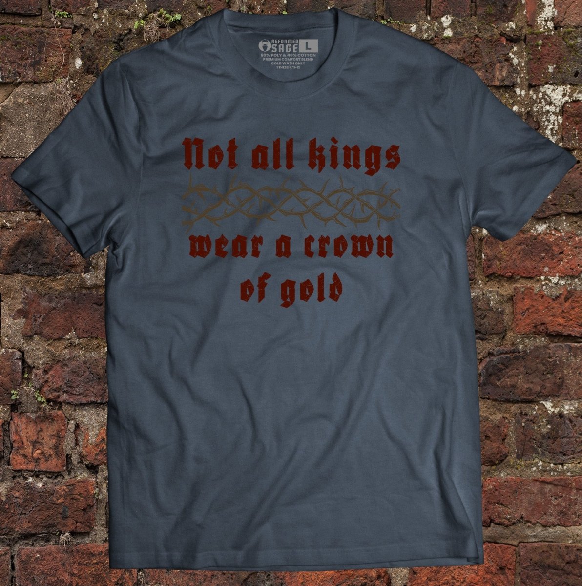 Shirt - Crown of Gold - Tee - The Reformed Sage - reformed - reformed_gifts - christian_gifts