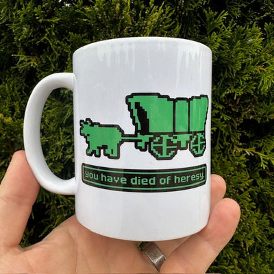 Mug - Died of Heresy - Mug - The Reformed Sage - #reformed# - #reformed_gifts# - #christian_gifts#