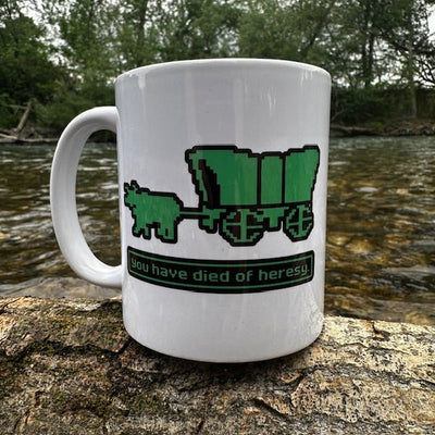 Mug - Died of Heresy - Mug - The Reformed Sage - #reformed# - #reformed_gifts# - #christian_gifts#