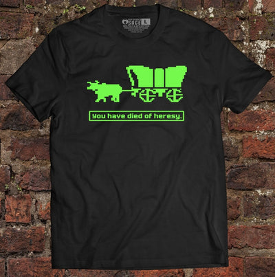 Shirt - Died of Heresy - Tee - The Reformed Sage - reformed - reformed_gifts - christian_gifts