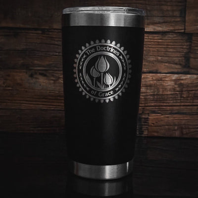 20oz tumbler - Doctrines of Grace 20oz - The Reformed Sage - reformed - reformed_gifts - christian_gifts