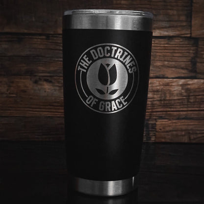 20oz tumbler - Doctrines of Grace Redux 20oz - The Reformed Sage - reformed - reformed_gifts - christian_gifts