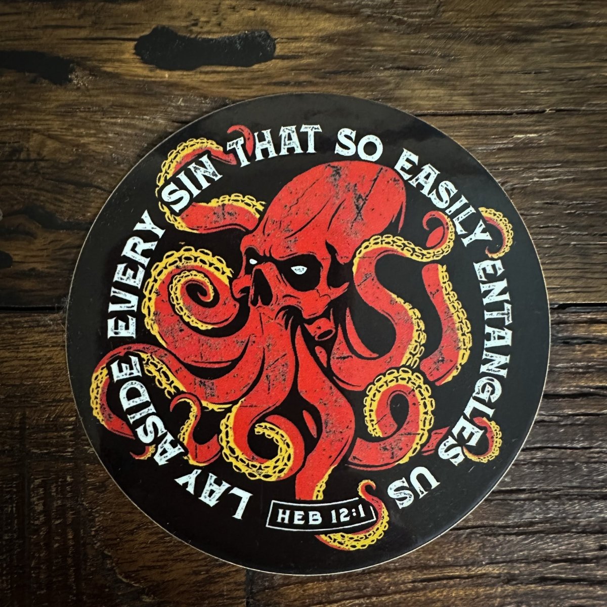 Decal - Entangles - Decal - The Reformed Sage - reformed - reformed_gifts - christian_gifts