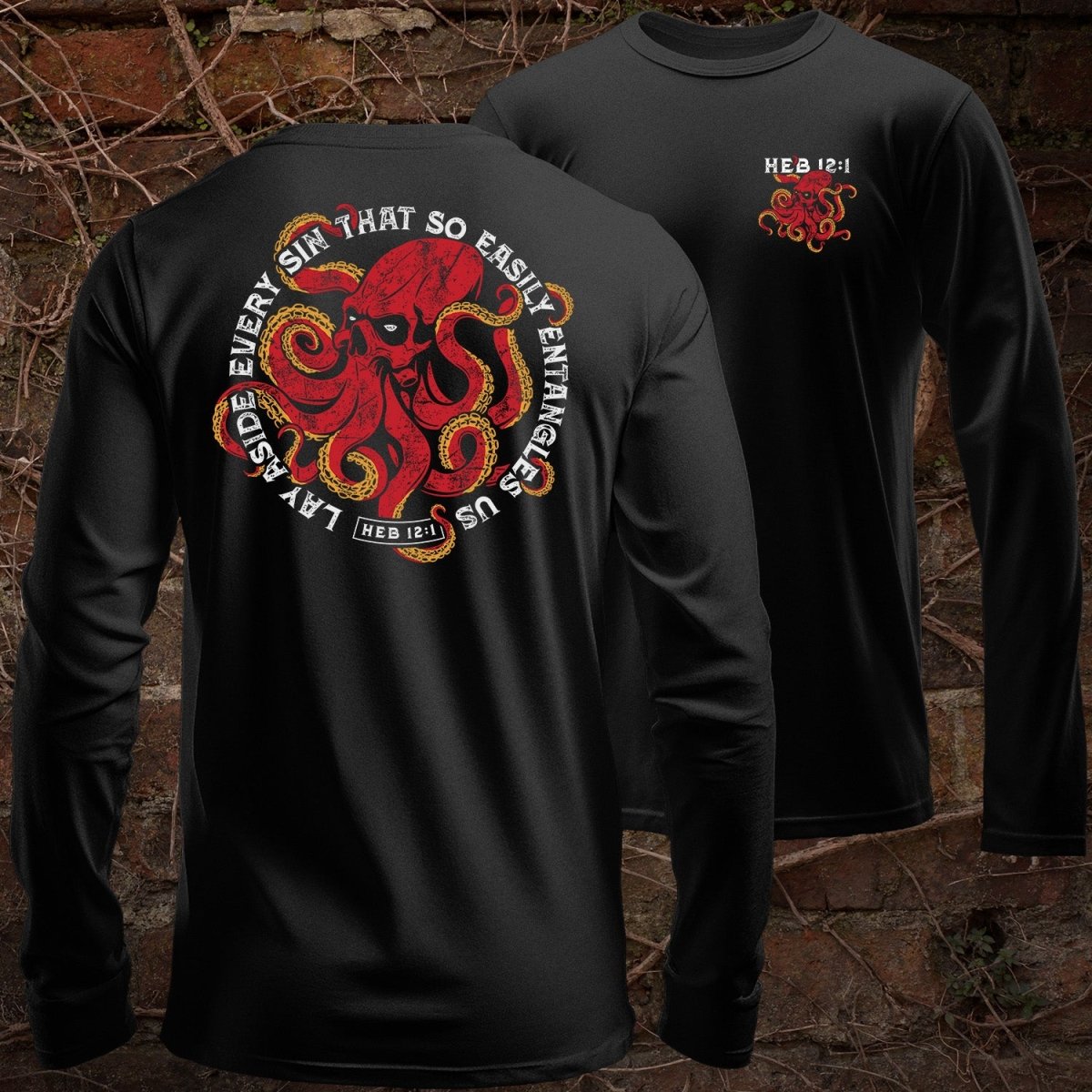 LS - Entangles - Long Sleeve Tee - The Reformed Sage - reformed - reformed_gifts - christian_gifts