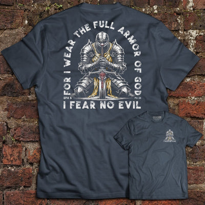 Shirt - Fear No Evil - Tee - The Reformed Sage - reformed - reformed_gifts - christian_gifts