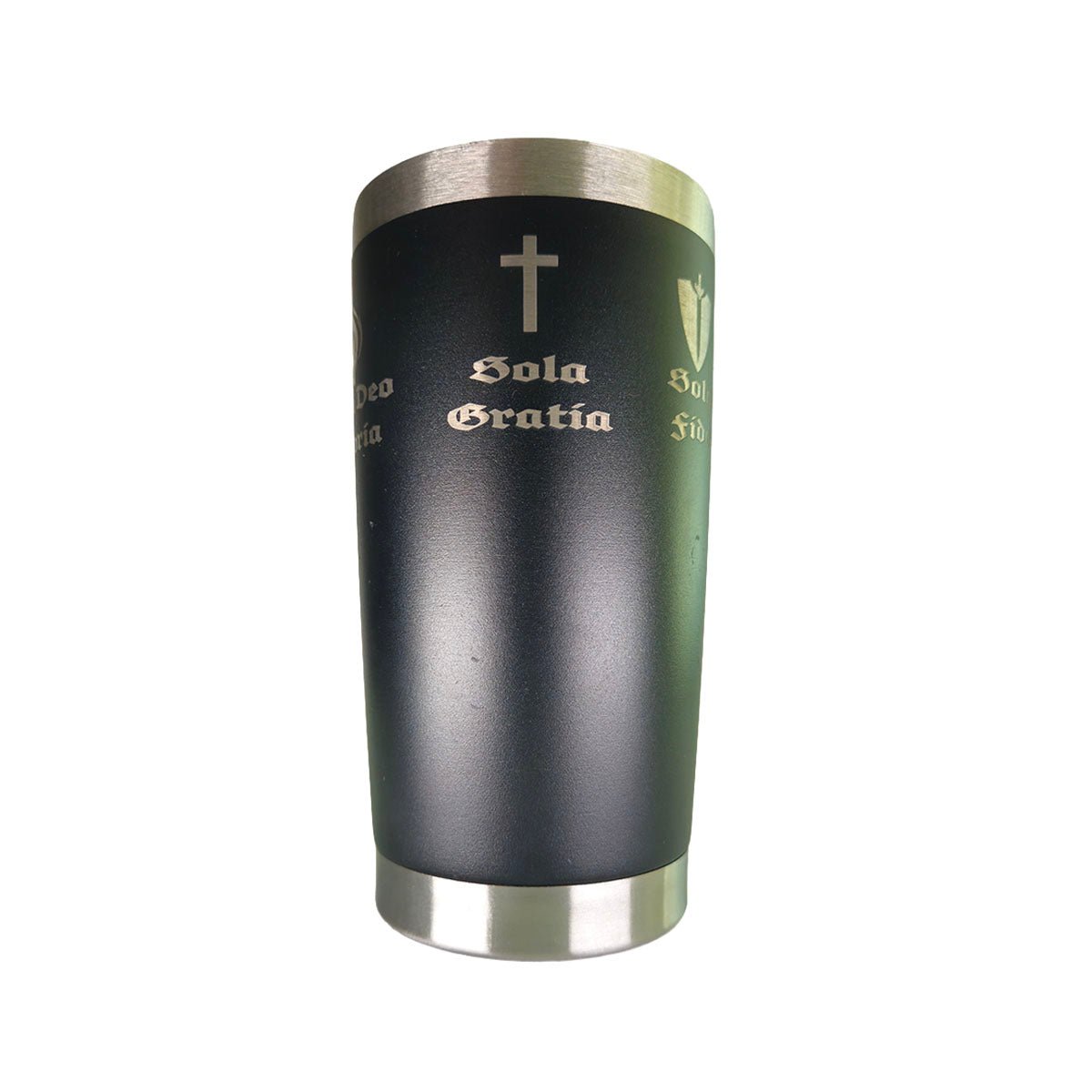 20oz tumbler - Five Sola Wrap - 20oz - The Reformed Sage - reformed - reformed_gifts - christian_gifts