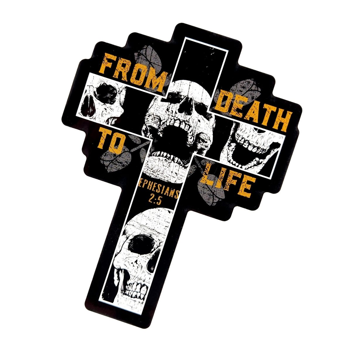 Decal - From Death to Life - Decal - The Reformed Sage - reformed - reformed_gifts - christian_gifts