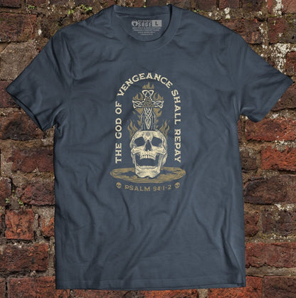 Shirt - God of Vengeance - Tee - The Reformed Sage - reformed - reformed_gifts - christian_gifts
