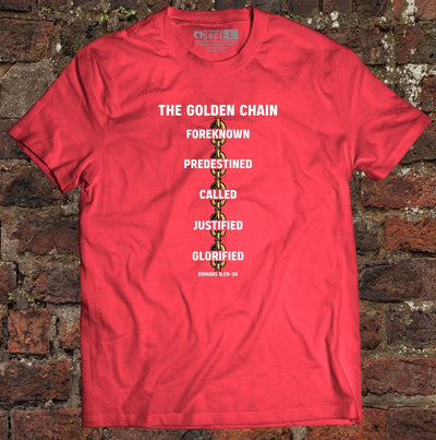 Shirt - Golden Chain - Tee - The Reformed Sage - reformed - reformed_gifts - christian_gifts