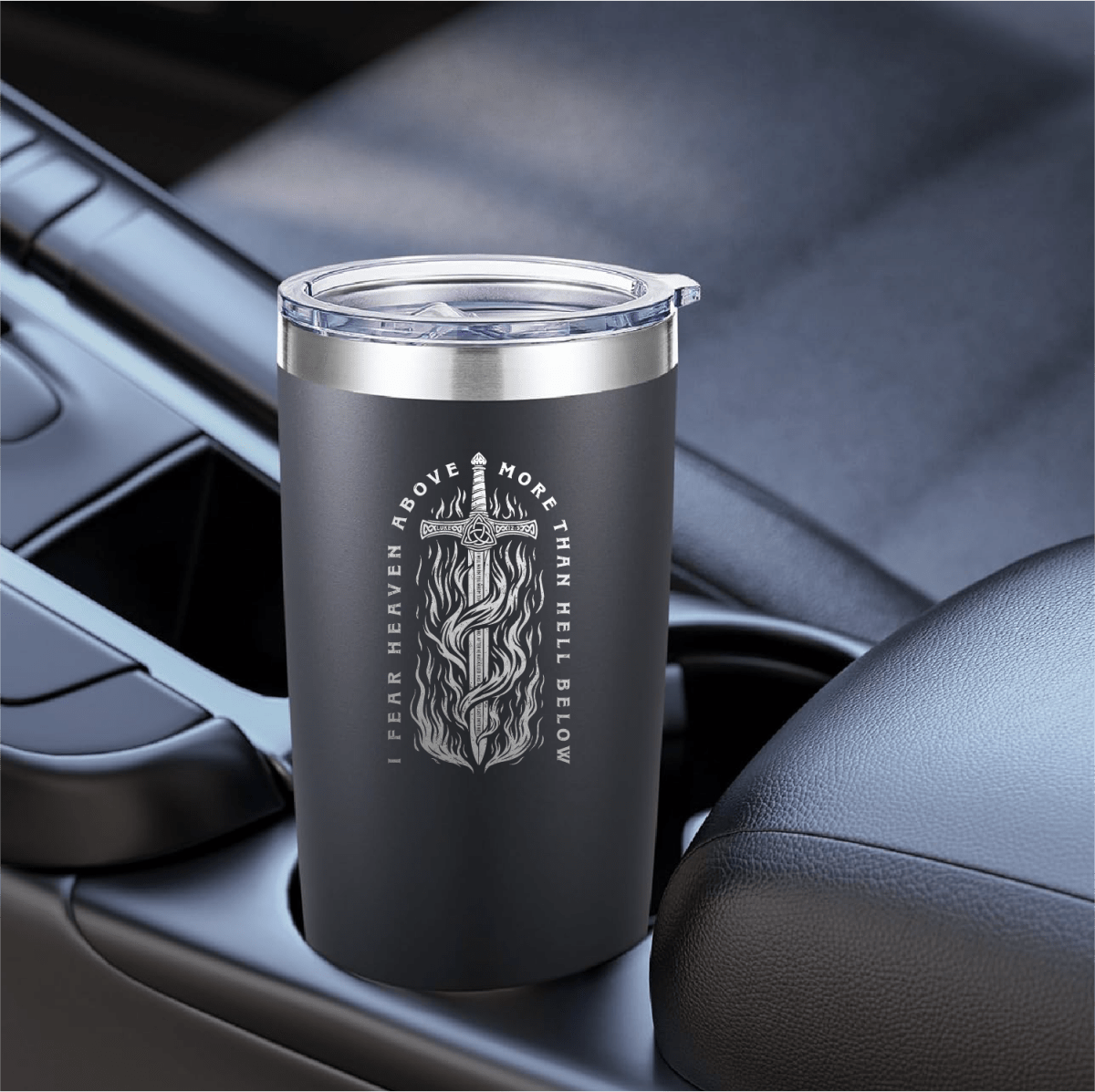 20oz tumbler - Heaven Above - 20oz - The Reformed Sage - reformed - reformed_gifts - christian_gifts