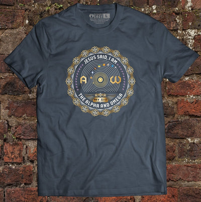 Shirt - I AM: The Alpha & Omega - Tee - The Reformed Sage - reformed - reformed_gifts - christian_gifts