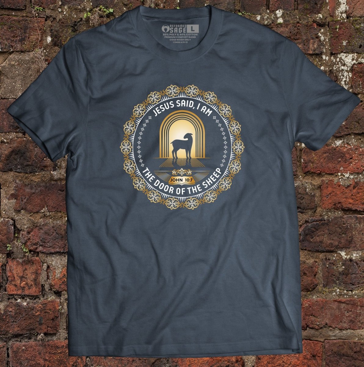 Shirt - I AM: The Door - Tee - The Reformed Sage - reformed - reformed_gifts - christian_gifts
