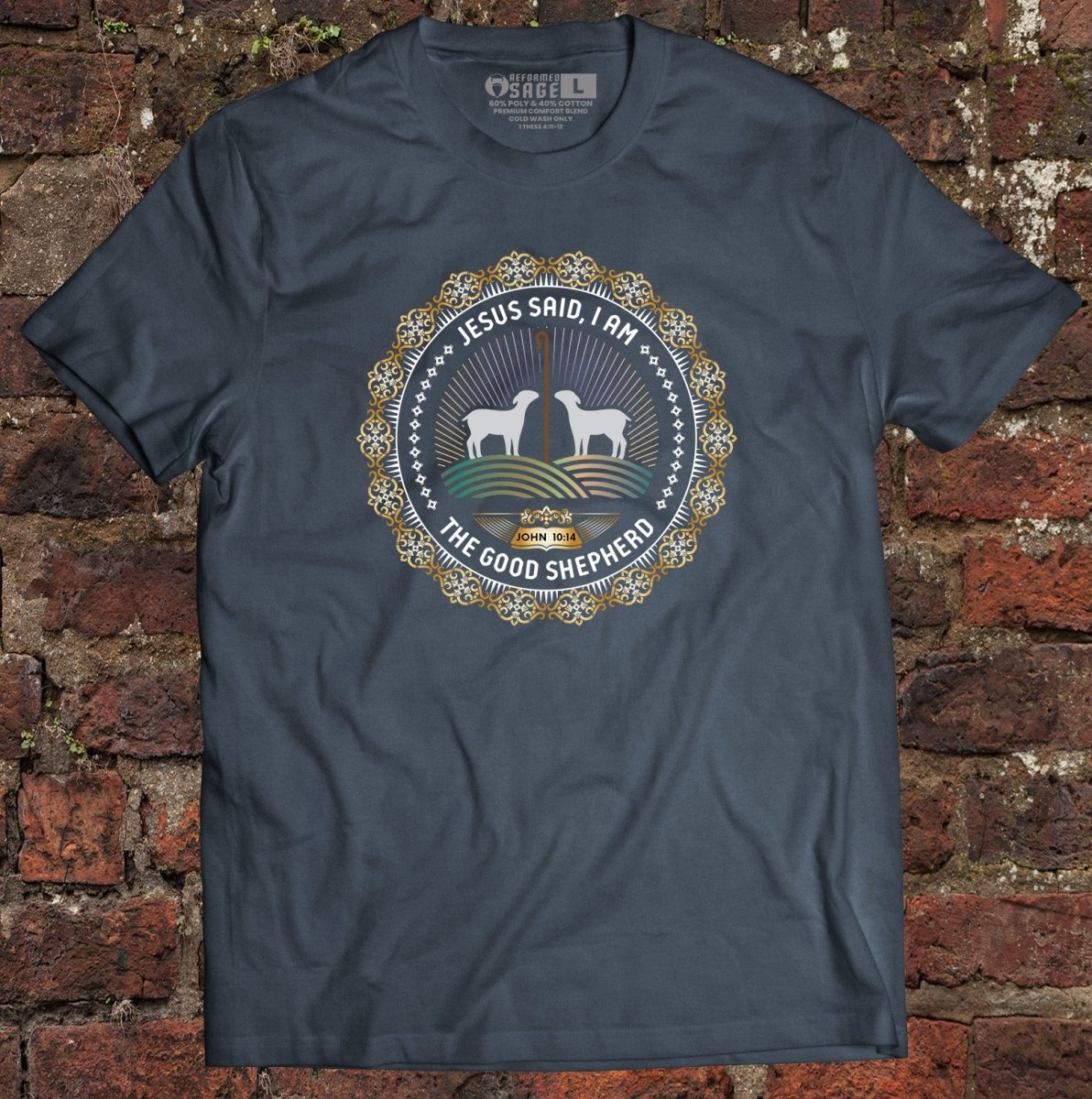 Shirt - I AM: The Good Shepherd - Tee - The Reformed Sage - reformed - reformed_gifts - christian_gifts