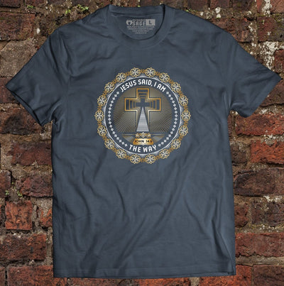Shirt - I AM: The Way - Tee - The Reformed Sage - reformed - reformed_gifts - christian_gifts