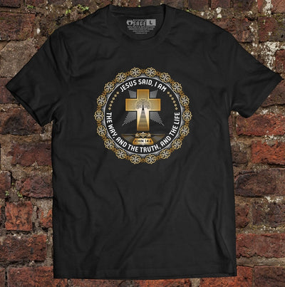 Shirt - I AM: The Way, The Truth & The Life - Tee - The Reformed Sage - reformed - reformed_gifts - christian_gifts