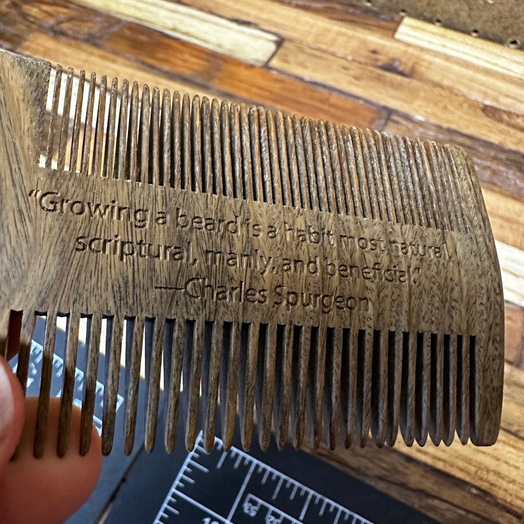Spurgeon Beard Comb - FW Beard Comb