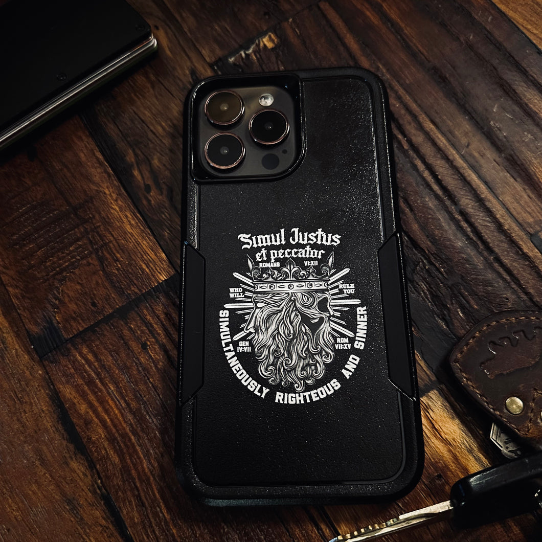 Simul Justus - Phone Case