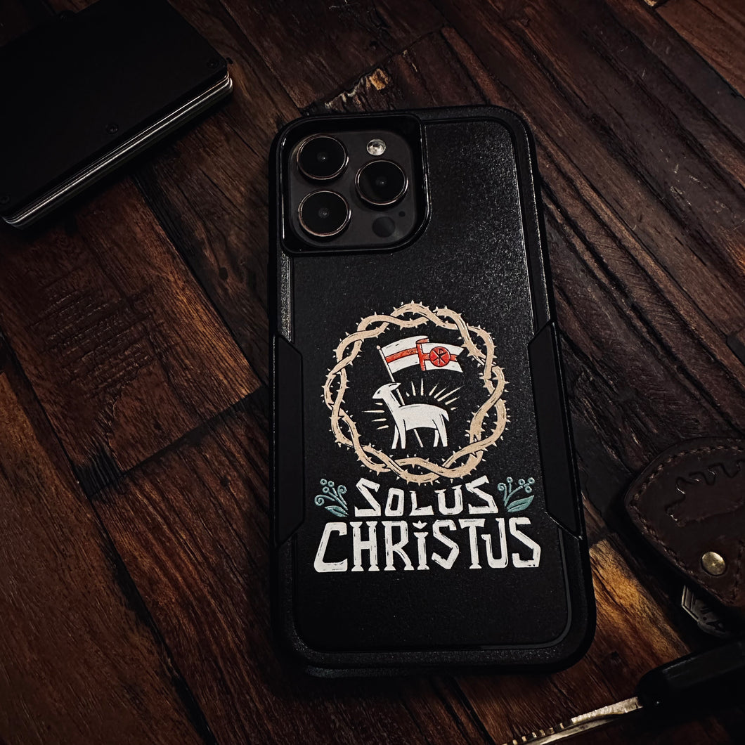 Solus Christus - Phone Case