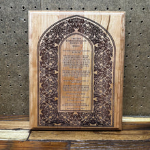 Load image into Gallery viewer, 10 Commandments - FW Engraved Wood Art
