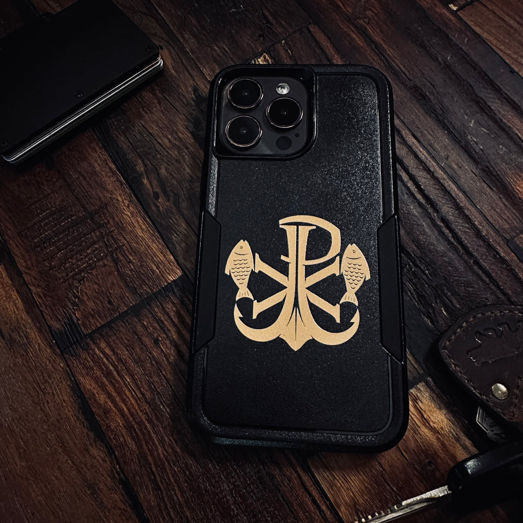 Chi Rho Anchor - Phone Case