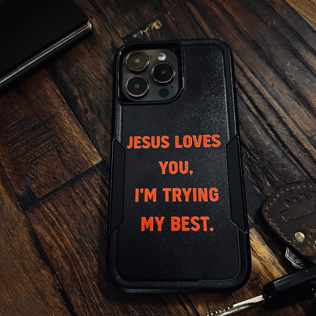 I'm Trying - Phone Case