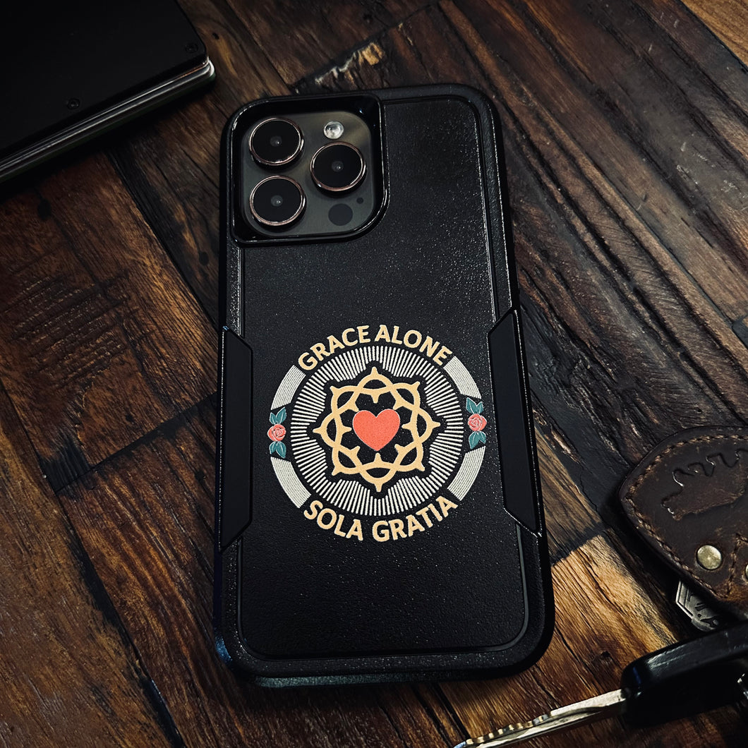 Sola Gratia Seal - Phone Case