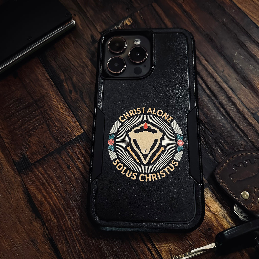 Solus Christus Seal - Phone Case