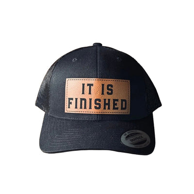 Hat - It Is Finished - Patch Hat - The Reformed Sage - reformed - reformed_gifts - christian_gifts
