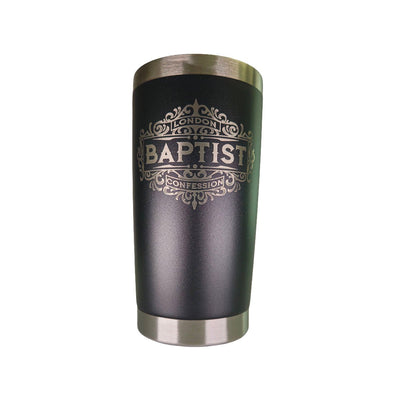 20oz tumbler - London Baptist Confession 20oz - The Reformed Sage - reformed - reformed_gifts - christian_gifts