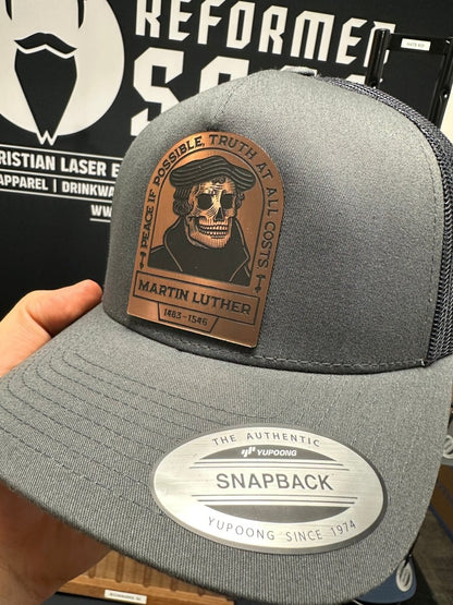 Hat - Luther 25 - Acrylic Patch Hat - The Reformed Sage - reformed - reformed_gifts - christian_gifts