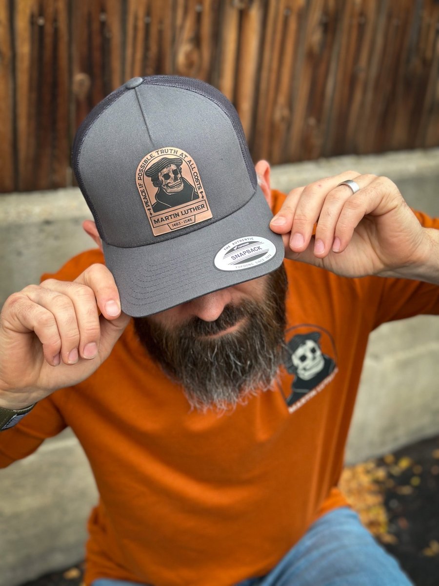 Hat - Luther 25 - Acrylic Patch Hat - The Reformed Sage - reformed - reformed_gifts - christian_gifts