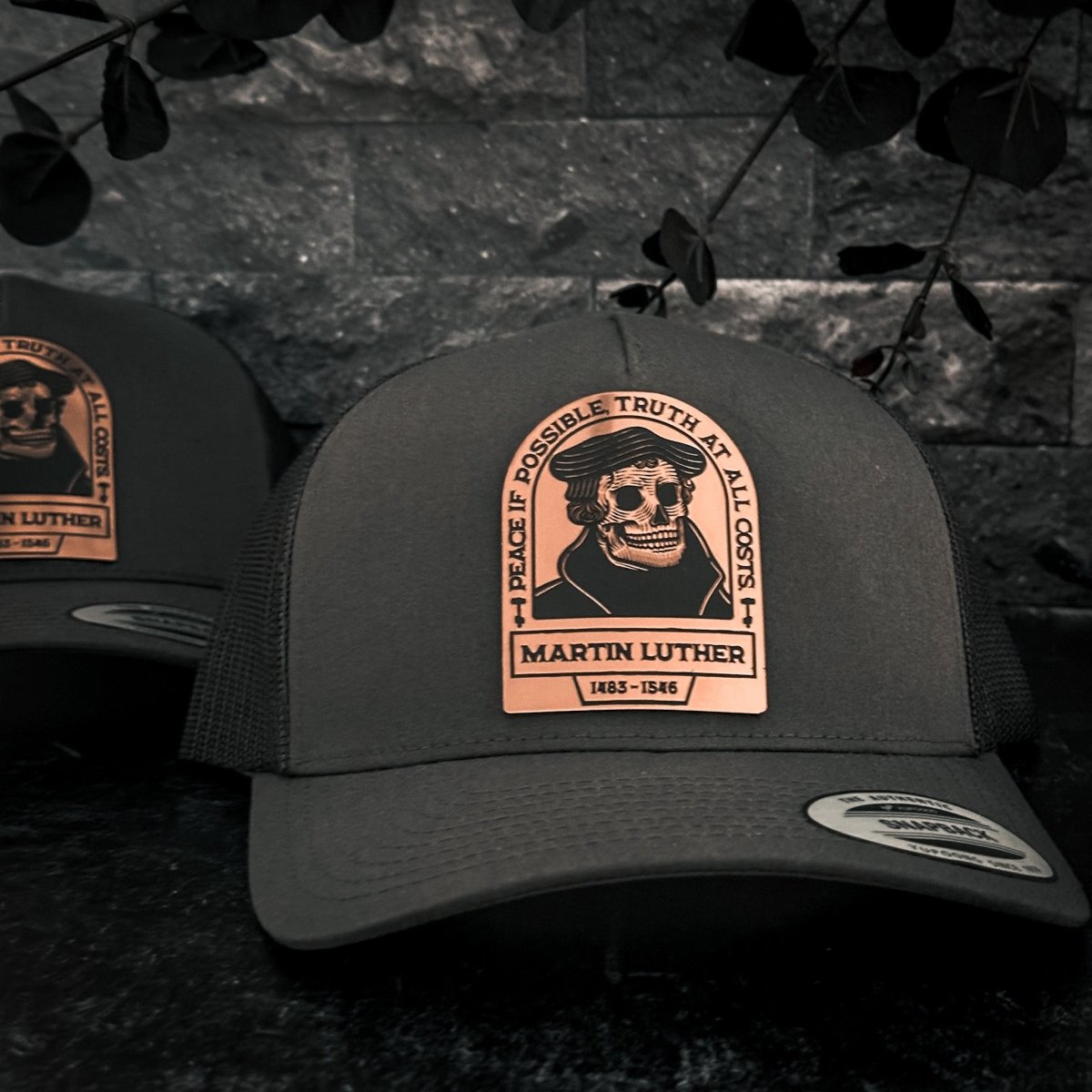 Hat - Luther 25 - Acrylic Patch Hat - The Reformed Sage - reformed - reformed_gifts - christian_gifts