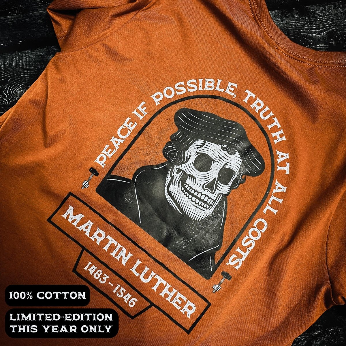 Shirt - Luther 25 - Tee - The Reformed Sage - reformed - reformed_gifts - christian_gifts