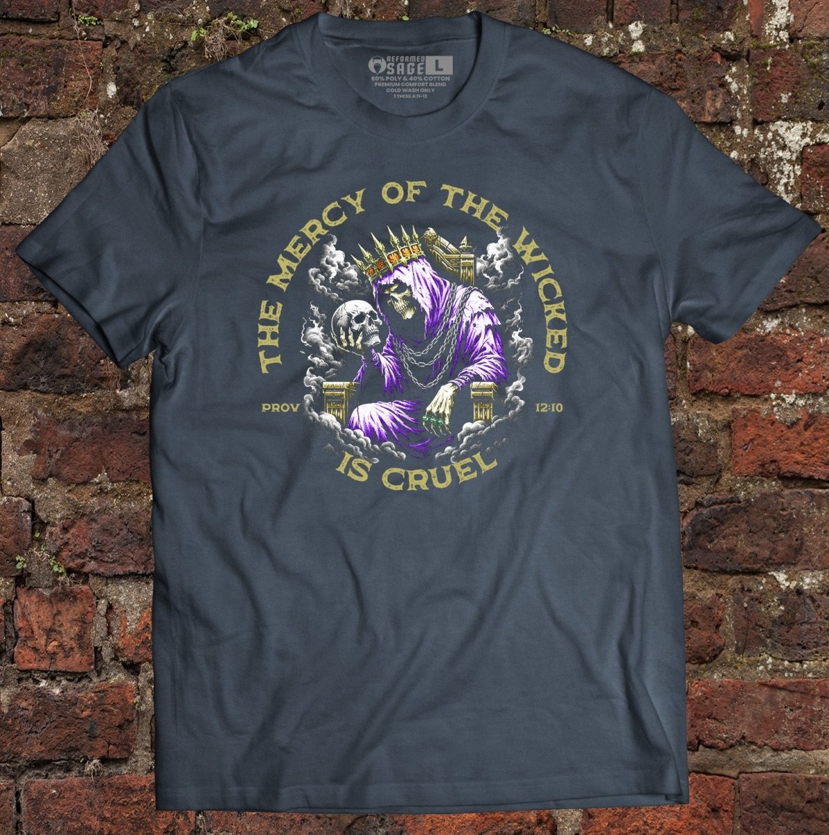 Shirt - Mercy of the Wicked - Tee - The Reformed Sage - reformed - reformed_gifts - christian_gifts
