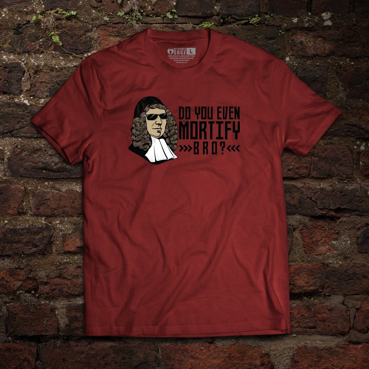 Shirt - Mortify Bro - Tee - The Reformed Sage - reformed - reformed_gifts - christian_gifts