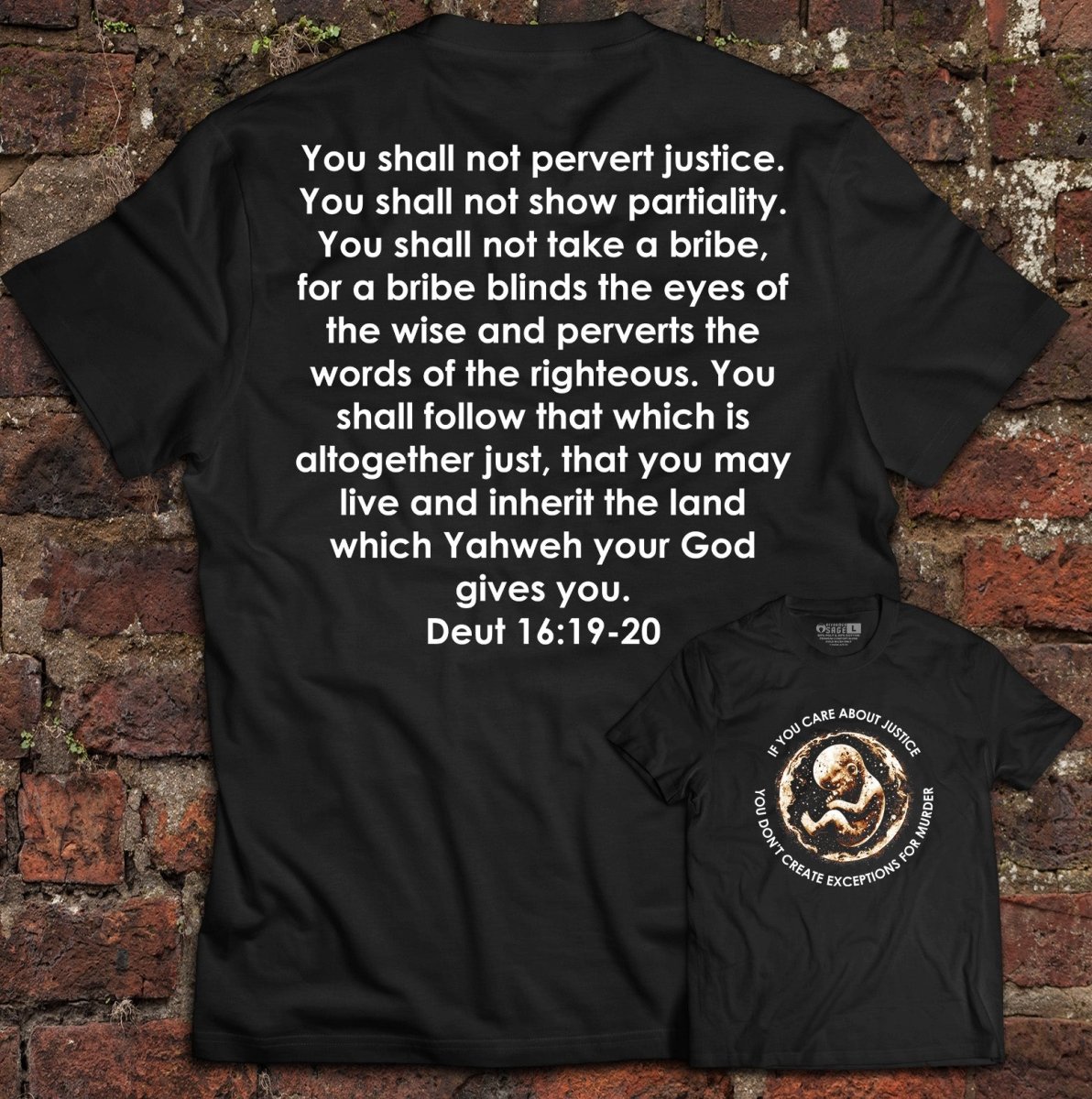 Shirt - No Exceptions - Tee - The Reformed Sage - reformed - reformed_gifts - christian_gifts