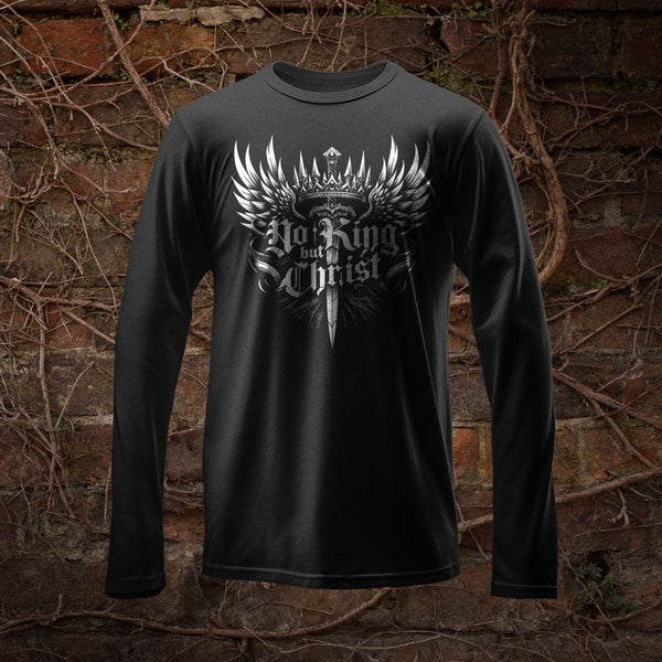 No King but Christ - Long Sleeve Tee – The Reformed Sage