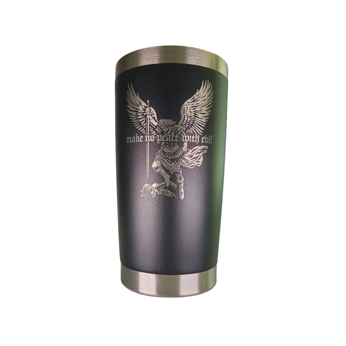 20oz tumbler - No Peace With Evil - 20oz - The Reformed Sage - reformed - reformed_gifts - christian_gifts
