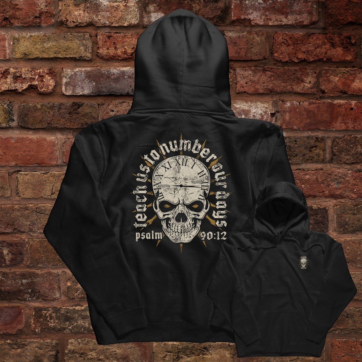 Hoodie - Number Our Days - Hoodie - The Reformed Sage - reformed - reformed_gifts - christian_gifts