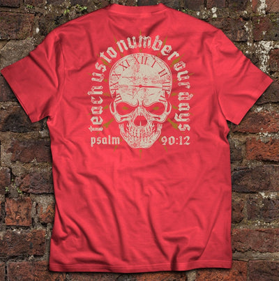 Shirt - Number Our Days - Tee - The Reformed Sage - reformed - reformed_gifts - christian_gifts