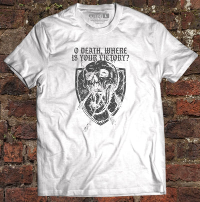 Shirt - O Death - Tee - The Reformed Sage - reformed - reformed_gifts - christian_gifts