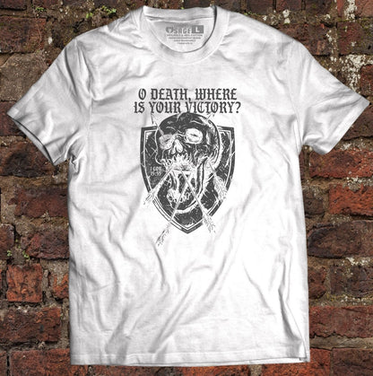 Shirt - O Death - Tee - The Reformed Sage - reformed - reformed_gifts - christian_gifts