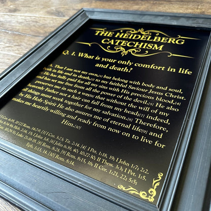 Printed Art - Only Comfort? - Wall Art - The Reformed Sage - #reformed# - #reformed_gifts# - #christian_gifts#