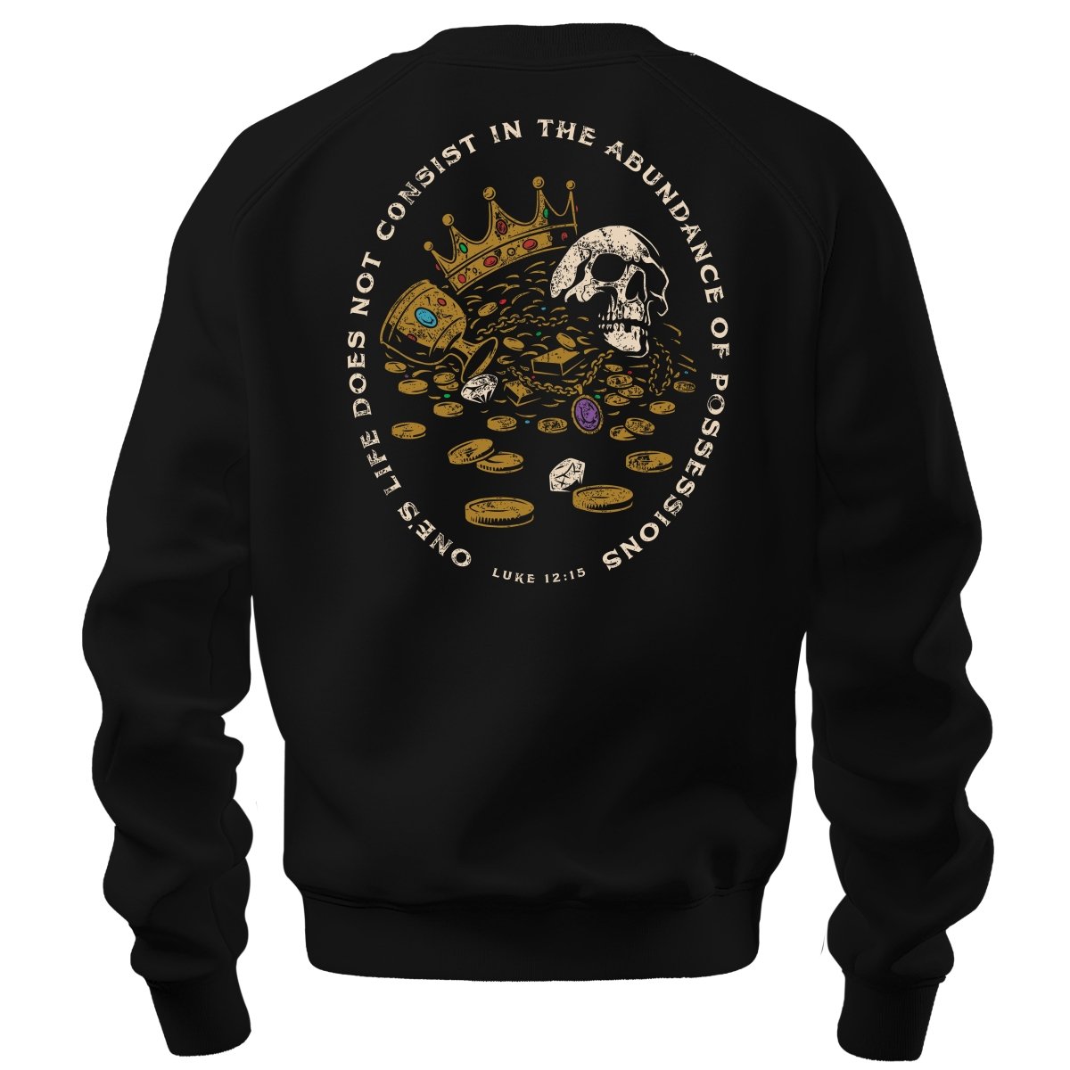 crewneck sweatshirt - Possessions - Sweatshirt - The Reformed Sage - reformed - reformed_gifts - christian_gifts