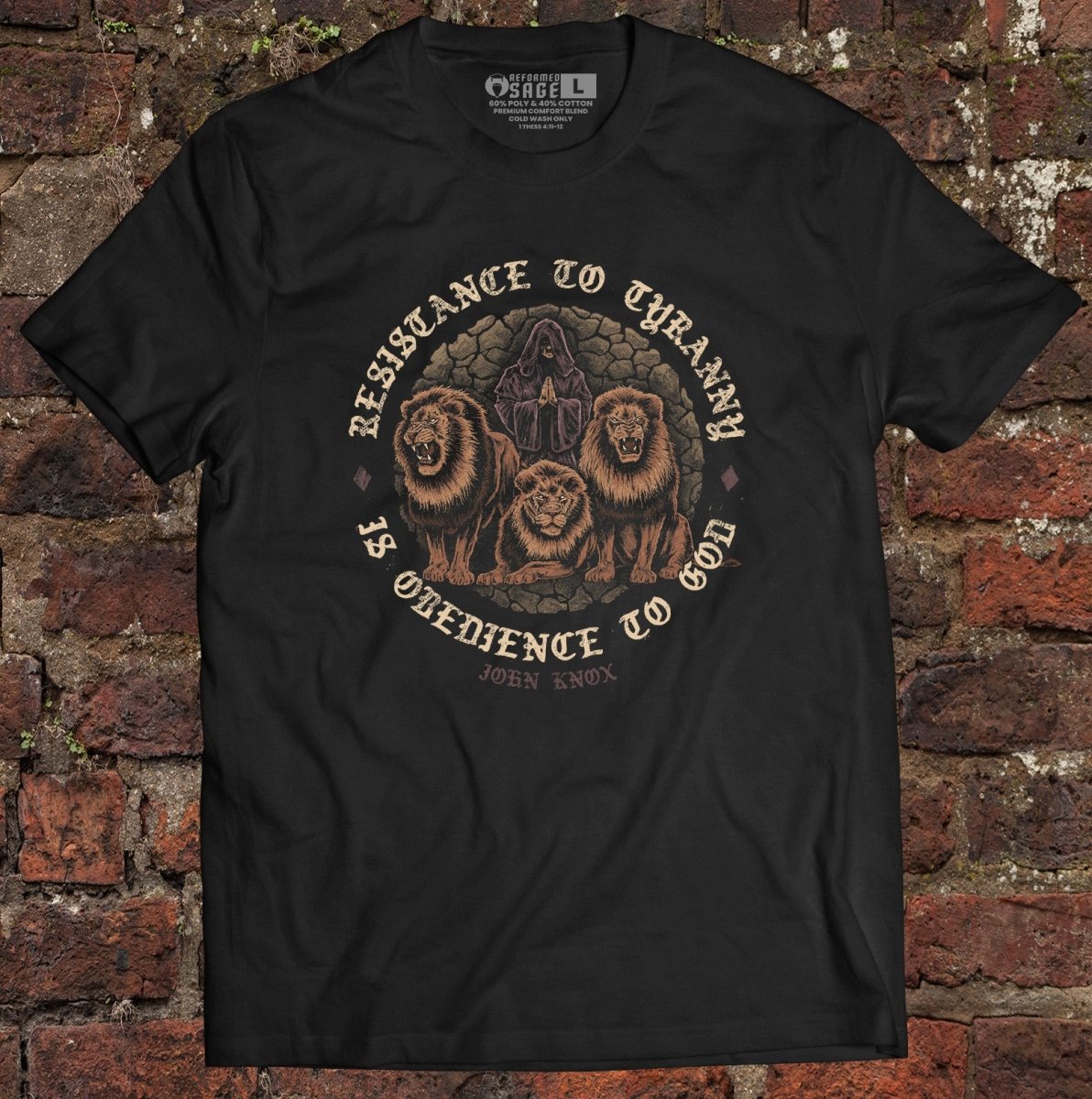 Shirt - Resistance - Tee - The Reformed Sage - reformed - reformed_gifts - christian_gifts