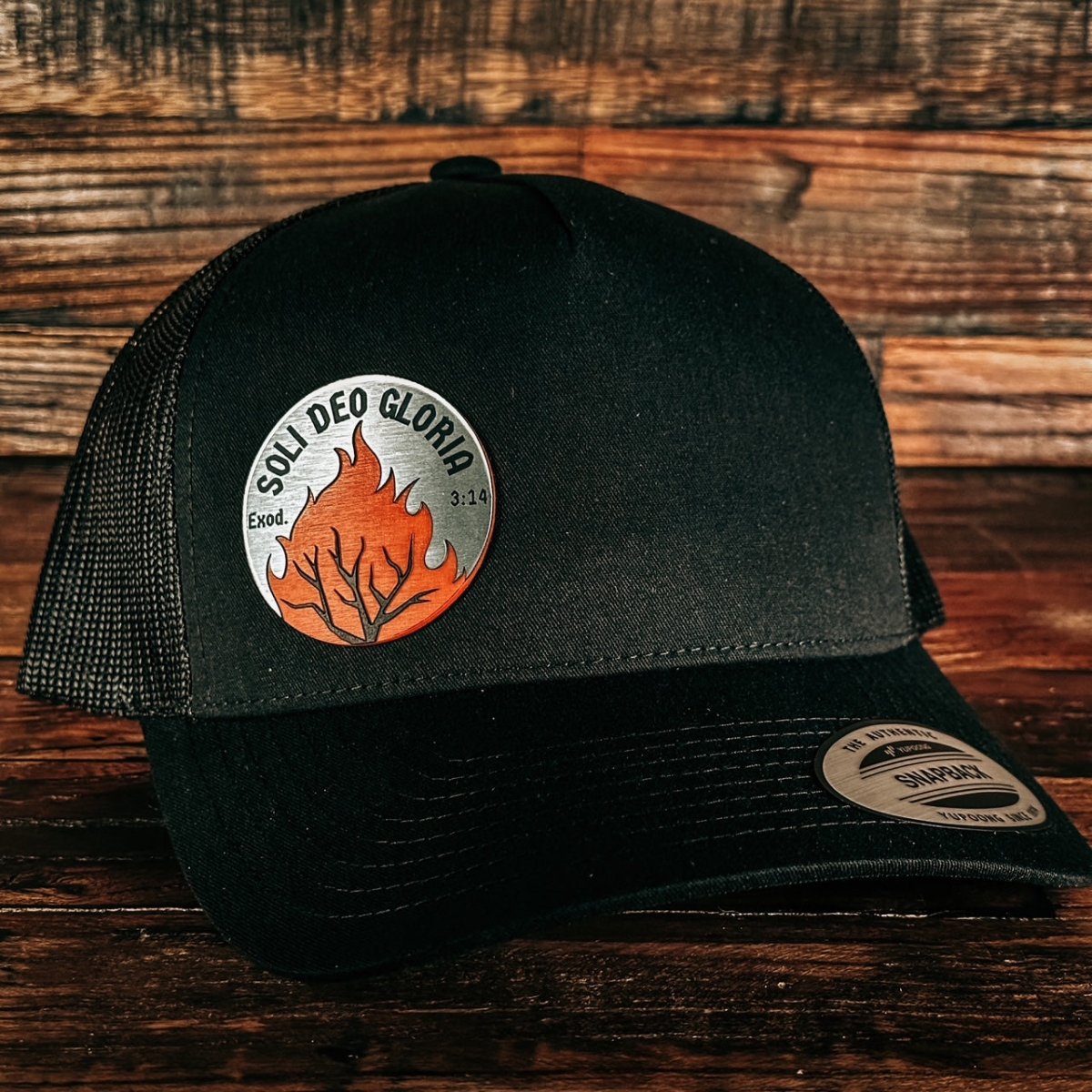 Hat - SDG - Acrylic Patch Hat - The Reformed Sage - reformed - reformed_gifts - christian_gifts