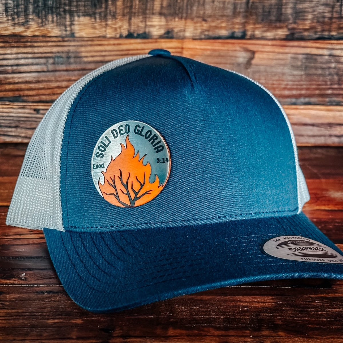 Hat - SDG - Acrylic Patch Hat - The Reformed Sage - reformed - reformed_gifts - christian_gifts