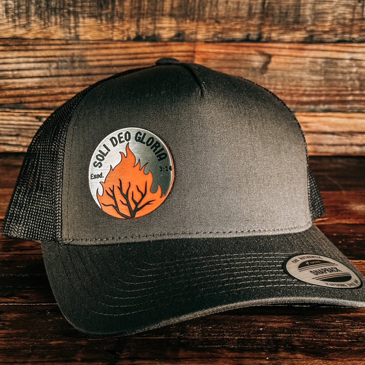 Hat - SDG - Acrylic Patch Hat - The Reformed Sage - reformed - reformed_gifts - christian_gifts