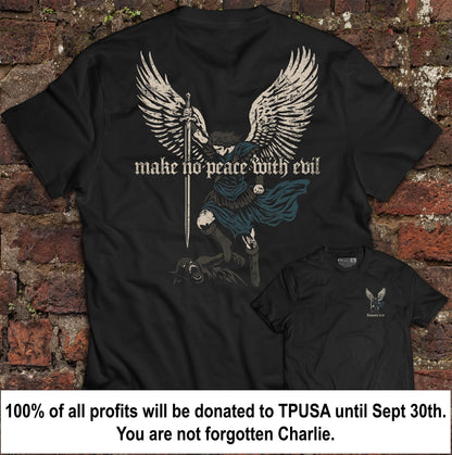 No Peace With Evil - Tee