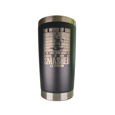 20oz tumbler - Smashed - 20oz - The Reformed Sage - reformed - reformed_gifts - christian_gifts
